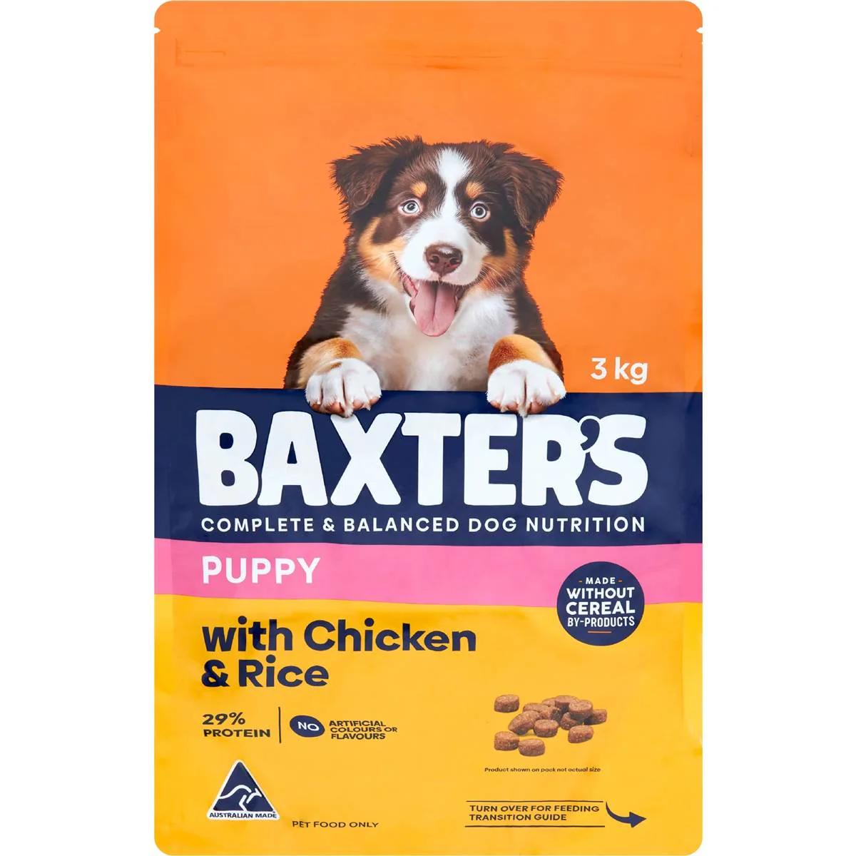 Baxter's dog food