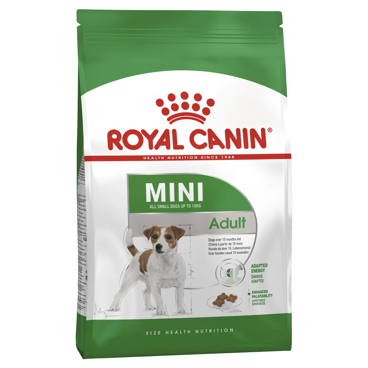 Royal Canin product photography on a plain white background.