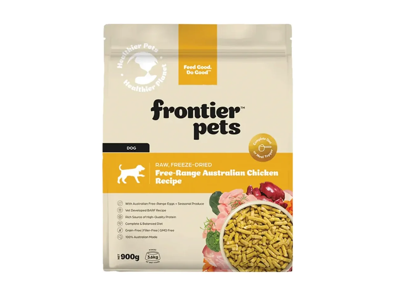 Frontier Pets product photography on a plain white background.